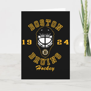 Offiziell lizenzierte Boston Bruins Hockeymaske Sc Karte