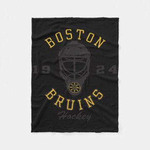 Offiziell lizenzierte Boston Bruins Hockeymaske we Fleecedecke