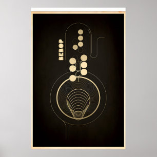 Offiziell lizenzierter Jazz-Bebop-Fine-Art-Print Poster