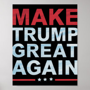 Offiziell macht Trump wieder zum großen Merch Poster