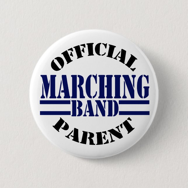Offiziell Marching Band Parent Button (Vorderseite)