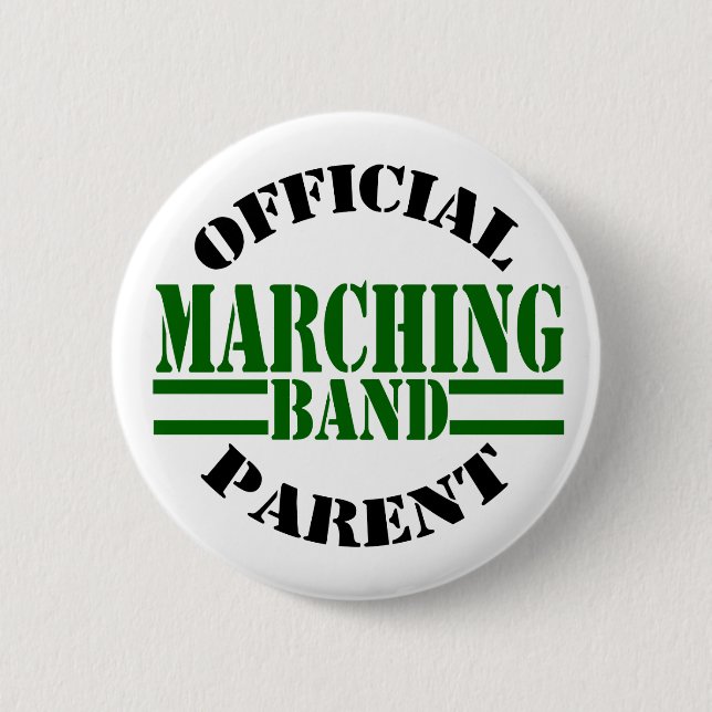 Offiziell Marching Band Parent Button (Vorderseite)