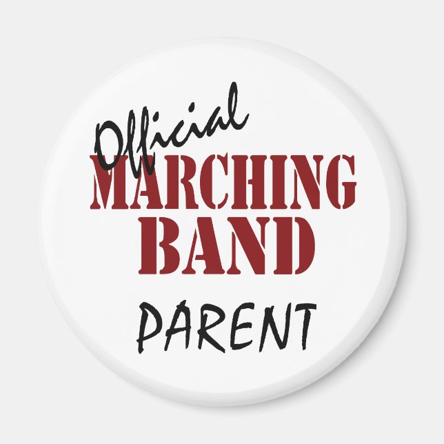 Offiziell Marching Band Parent Magnet (Vorne)
