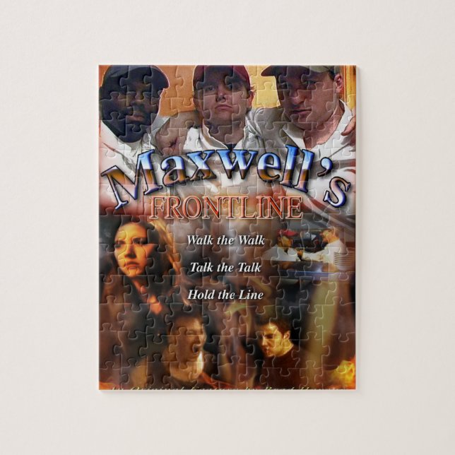 Offiziell Maxwells Frontline-Poster auf einer Puzzle (Vertikal)