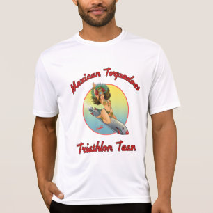 OFFIZIELL: Mexikaner Torpedoes Triathlon-Team T-Shirt