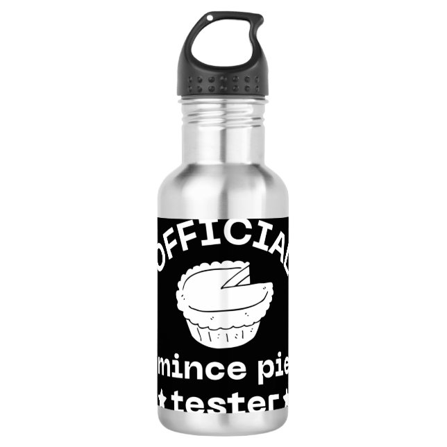 Offiziell Mince Tester Edelstahlflasche (Vorderseite)