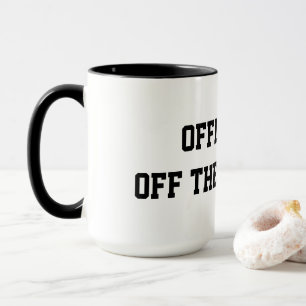 "Offiziell Off The Record" Gerichtsreporter Kaffee Tasse