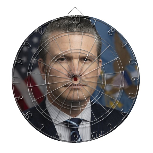 offiziell Pete hegseth Dartscheibe (vorne)