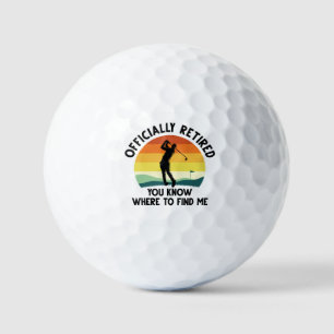 Offiziell remüde Golf Golfball