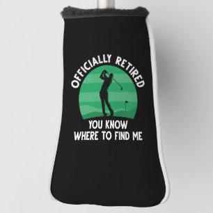 Offiziell remüde Golf Headcover