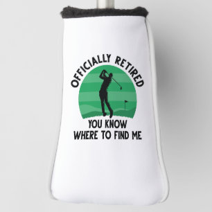 Offiziell remüde Golf Headcover