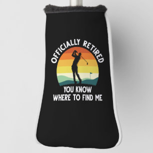 Offiziell remüde Golf Headcover