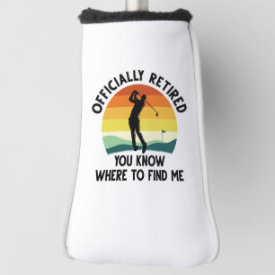 Offiziell remüde Golf Headcover