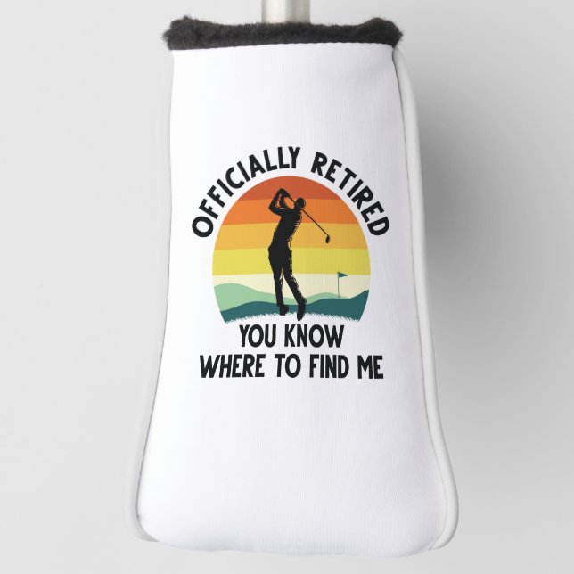 Offiziell remüde Golf Headcover (Rotieren 90)