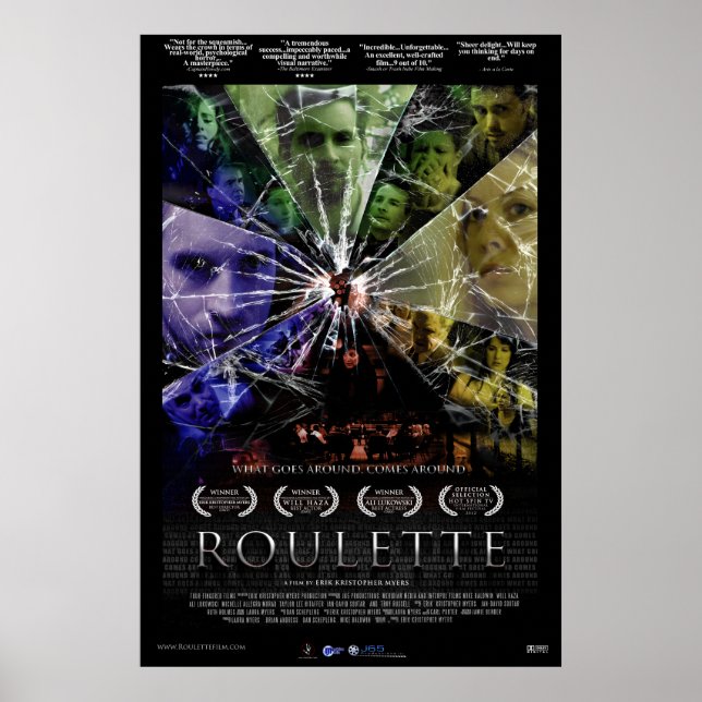 Offiziell Roulette Poster (Vorne)