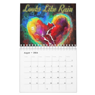 Offiziell Scotty Allen 2024 Spiral Calendar Kalender