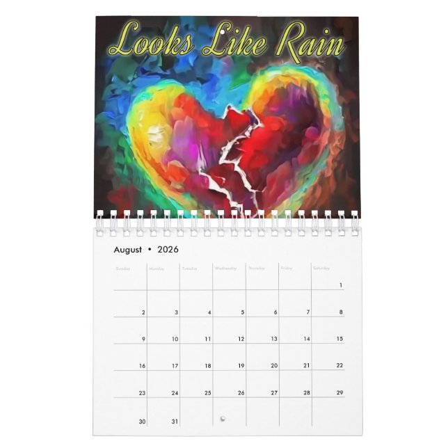 Offiziell Scotty Allen 2024 Spiral Calendar Kalender (Aug 2026)