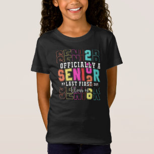 Offiziell Senior 2026 Mein letzter Erster Tag (c)- T-Shirt
