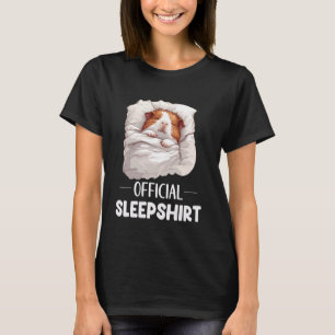 Offiziell Sleepshirt Schlafende Guinea Schweinefle T-Shirt