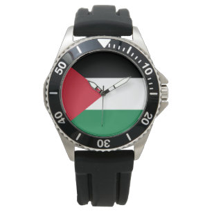 offiziell Staat der palästinensischen Landesflagge Armbanduhr
