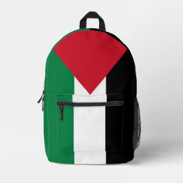 offiziell Staat der palästinensischen Landesflagge Bedruckter Rucksack
