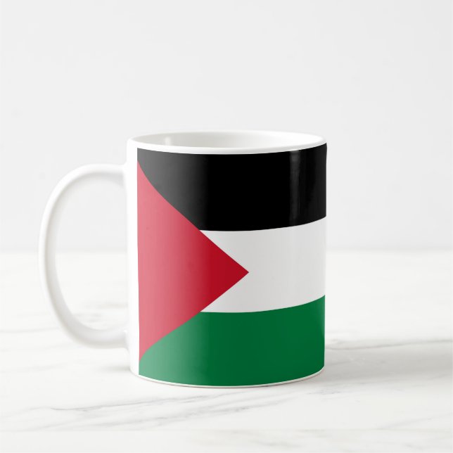 offiziell Staat der palästinensischen Landesflagge Kaffeetasse (Links)