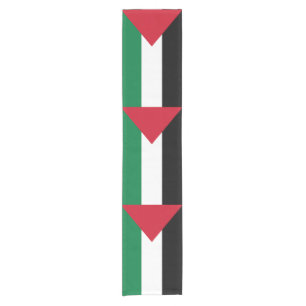 offiziell Staat der palästinensischen Landesflagge Kurzer Tischläufer