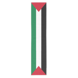 offiziell Staat der palästinensischen Landesflagge Kurzer Tischläufer