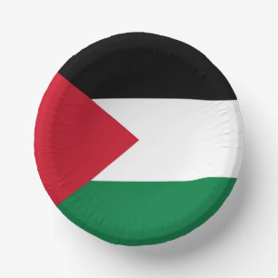 offiziell Staat der palästinensischen Landesflagge Pappteller