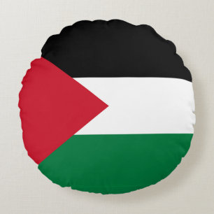 offiziell Staat der palästinensischen Landesflagge Rundes Kissen