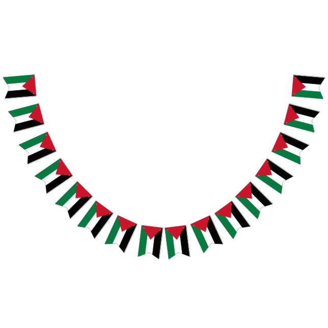 offiziell Staat der palästinensischen Landesflagge Wimpelkette (Alle)