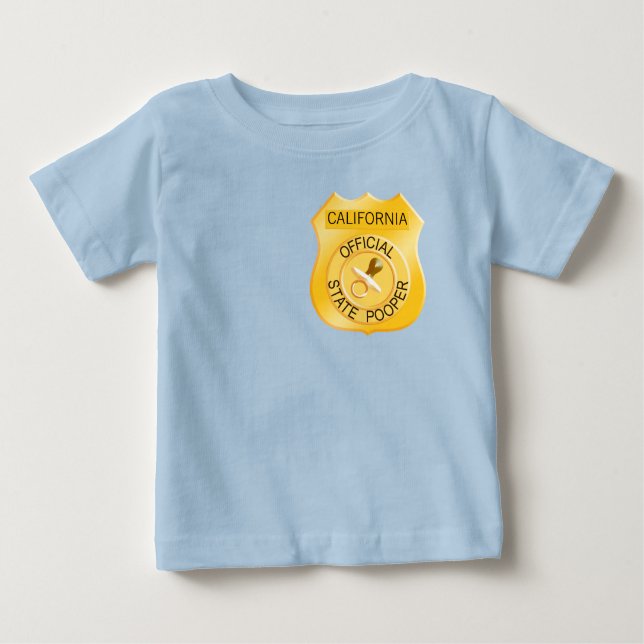 Offiziell Staat Pooper Baby T-shirt (Vorderseite)