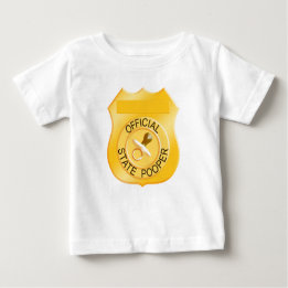 Offiziell Staat Pooper Baby T-shirt
