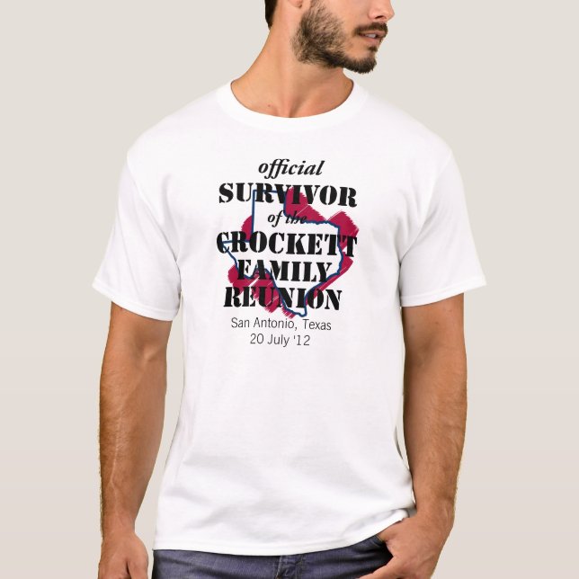 Offiziell Survivor von Texas Family Wiedersehen (r T-Shirt (Vorderseite)