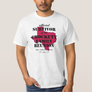Offiziell Survivor von Texas Family Wiedersehen (r T-Shirt