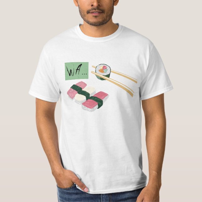 Offiziell Sushi Eating Shirt (Vorderseite)