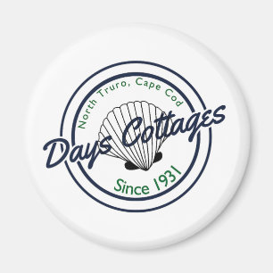 Offiziell Tage Hütten Kühlschrank Magnet