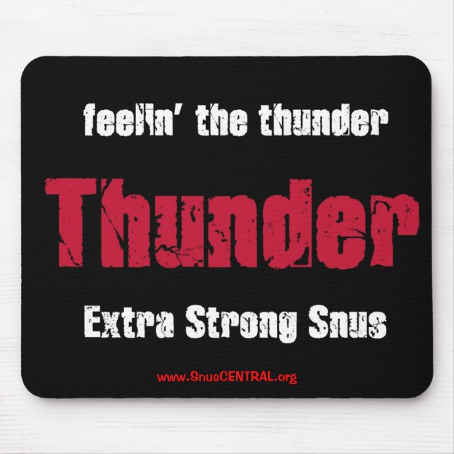 Offiziell Thunder Snus Mousepad (Vorne)
