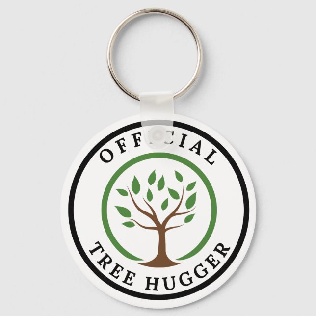 Offiziell Tree Hugger Schlüsselanhänger (Vorderseite)