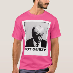 Offiziell Trump Mugshot Real Trump Mugshot Not Gui T-Shirt