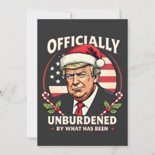 Offiziell unbelastet durch das, was Trump 47. Einladung