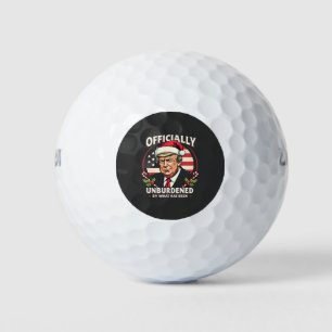 Offiziell unbelastet durch das, was Trump 47. Golfball