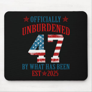 Offiziell unbelastet durch das, was Trump Victo wa Mousepad