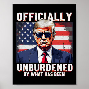 Offiziell unbelastet durch das, was Trump Victo wa Poster