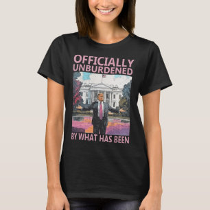 Offiziell unbelastet durch das, was Trump Victo wa T-Shirt