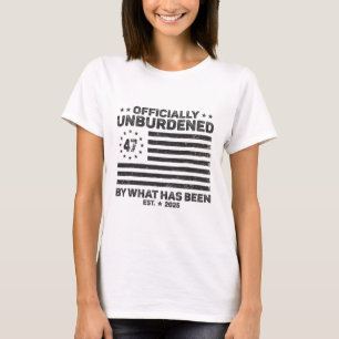 Offiziell unbelastet durch das, was Trump Victo wa T-Shirt