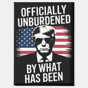 Offiziell unbelastet durch das, was Trump war Magnet