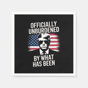 Offiziell unbelastet durch das, was Trump war Serviette