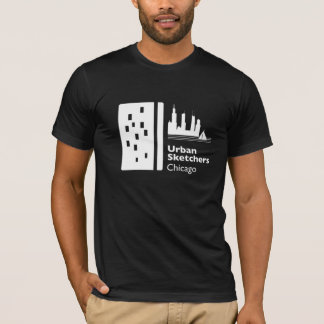 Offiziell Urban Sketchers Chicago T - Shirt