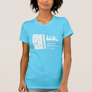 Offiziell Urban Sketchers Chicago T - Shirt